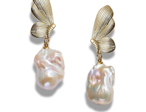 2025 popular baroque pearl earrings style