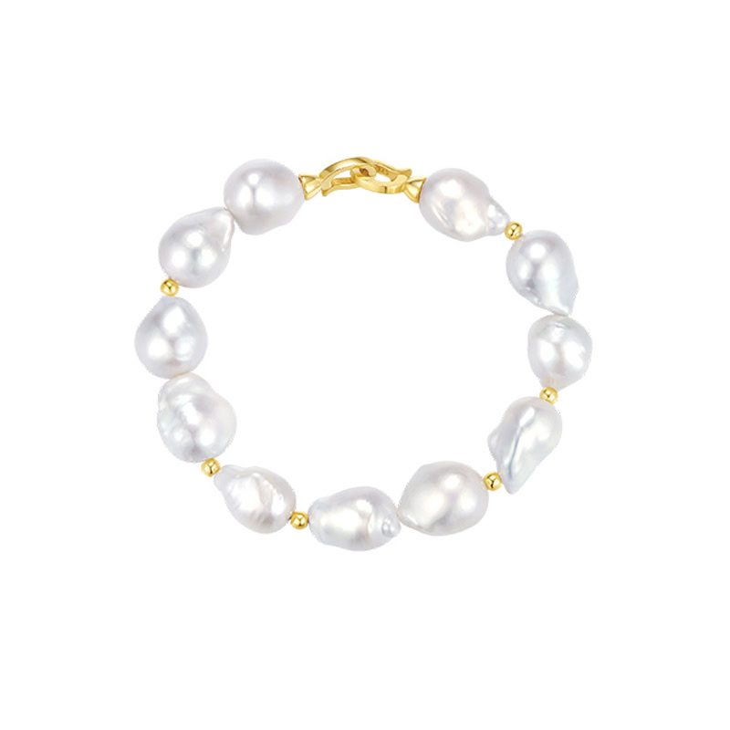 Natural Freshwater Baroque Pearl Bracelet