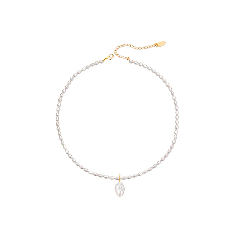 Baroque Pearl Pendant Necklace
