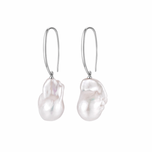 15-19mm Baroque Pearl Hanging Earrings